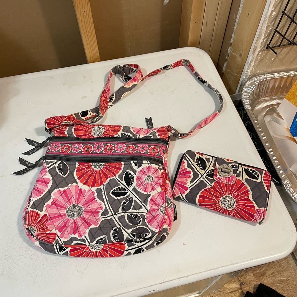 Vera Bradley crossbody & wallet